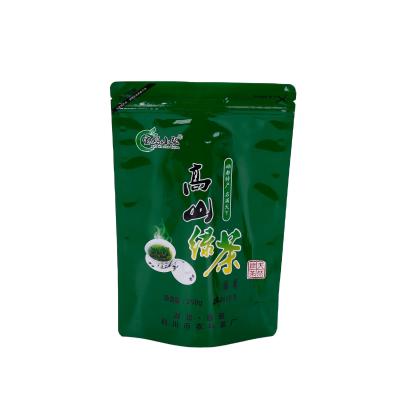 China Custom Printing Moisture Proof Biodegradable Stand Up Coffee Tea Food Packaging Bags Stand Up Pouch for sale