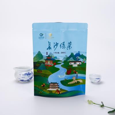 China Custom Stand Pouch Aluminum Foil Food Packaging Zip Lock Bag Plastic Moisture Proof Laminated Ziplock Coffee Bag for sale