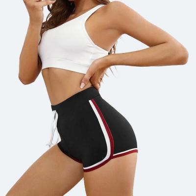 China New Design Logo Viable Custom Wholesale Ladies Summer Elastic Shorts Women's Bandage Shorts for sale