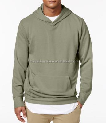 China Pullover Hot Sale Long Sleeve Men's Plain Hoodies With Hood Unisex Hoodies And Big Pocket Hoodies for sale