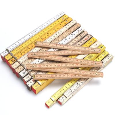 China Wooden Folding Ruler 2 Folding Ruler 2 Times Wooden Meters 10 for sale