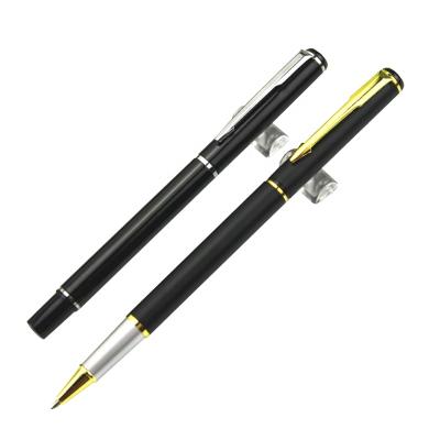 China Metal Ballpoint Pen Sliding Slim Pen with Matching Color Advertising Sign Pen for Office and School for sale