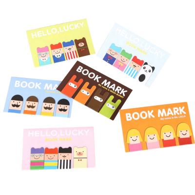 China Magnetic Europe Custom Design Die Cut Bookmarks Set Of 4 Pieces In A Card For Book for sale