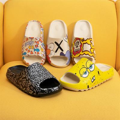 China Wholesale Fashion Trend Flat Empty Slide Slippers Summer Custom Made Slippers for Women Slides Yeezy Slippers and Sandals for sale