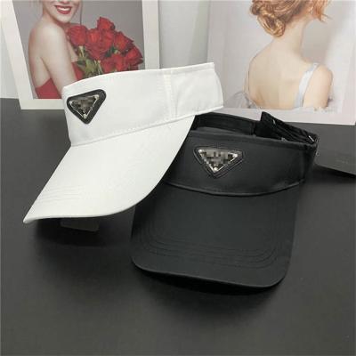 China Wholesale Empty Picture Visor Hat Wash Denim Embroidery Sun Hat Quick-drying Sun Visor Top Hats for sale