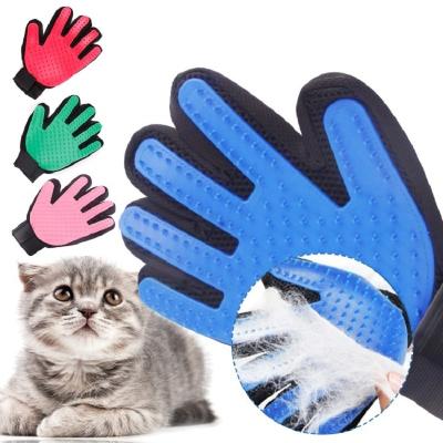 China Sustainable Pet Grooming Glove For Dogs And Cats Pet Hair Remover for sale