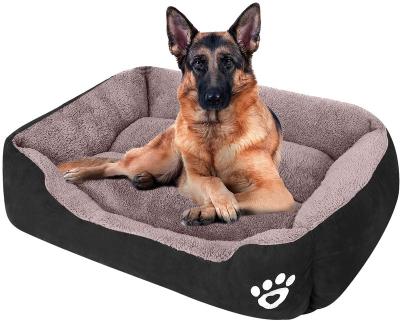 China Viable Waterproof Washable Durable Orthopedic Dog Beds, Wholesale Soothing Luxury Dog Bed for sale