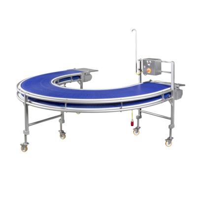 China Transfer Industry CY-CC01 New Product Curved Modular Belt Conveyor Processing for sale