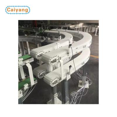 China Transfer Industry CY-CC02 Processing Customized 90 Degree Curve Belt Conveyor 180 Degree Conveyor With Factory Price for sale