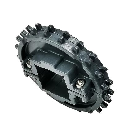 China Conveyor Machine CY-SP-S001 Split Type 16 21 Teeth Plastic Injection Mold Sprocket With Modular Chain Belt for sale