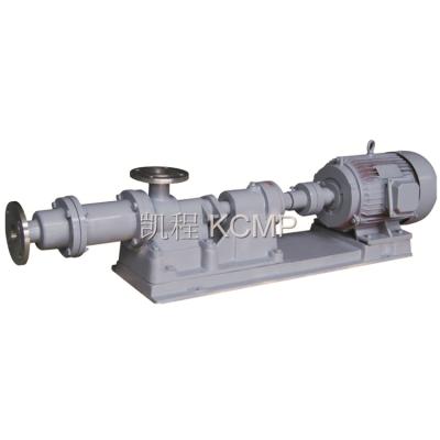 China Corrosive Concrete Media Stainless Steel Screw Pump for sale