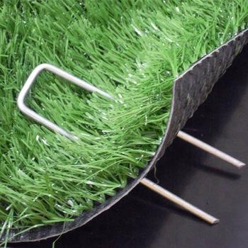 China Country Galvanized Garden Landscape Fabric Pins Turf Clip for sale