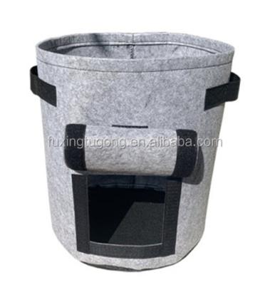 China Eco-friendly 5 7 10 15 20 30 Gallon Potato Grow Bags Felt Garden Planter Greenhouse Fabric Pots To Grow Bag for sale