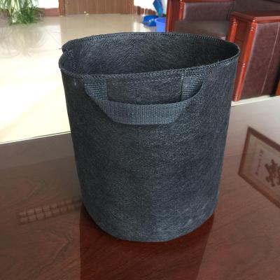 China Eco-friendly hot selling flower pot 1 3 5 7 10 Gai pp nursery growbags 10 gallon pot for sale