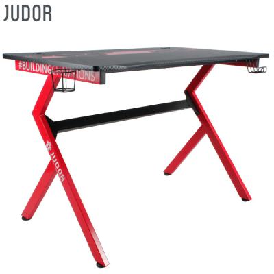 China Judor Gaming PC Computer Desk Table Standing Modern Design Desk Furniture (Height)Adjustable PC Gaming Desk for sale