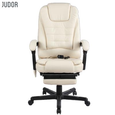 China (Size)Adjustable Judor Wholesale Office Furniture Extended Office Visitor Chair Swivel Chairs With Foldable Footrest for sale