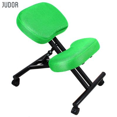 China Judor Kneeling Chair Foldable Ergonomic Mesh Kneeling Office Chair Stool for sale