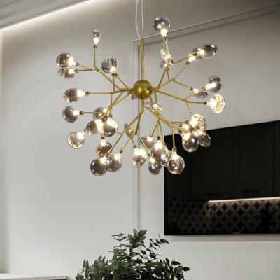 China Fireflies 63 Contemporary Lamp Wholesale Nordic Chandelier Hanging Kid's Room Decorative Lighting Led Kitchen Chandeliers and Pendant Light for sale