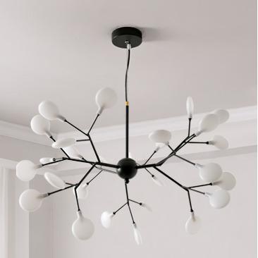 China 54 Lamp Firefly Chandelier Modern Nordic Contemporary Lighting Firefly Chandelier Living Room Bedroom Dining Room Lighting Firefly Chandelier for sale