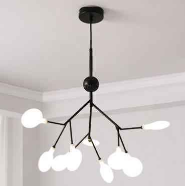 China Modern Classic Contemporary 27 Lamp Firefly Chandelier Tree Branch Chandelier LED Hanging Lamp for sale