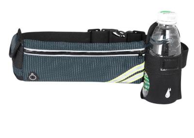 China Waterproof Mens Running Waist Pack , Lycra Running Waist Bag With Water Bottle for sale