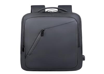 China Benutzerdefinierter Laptop-Rucksack aus Nylon mit Logo, leichter Business-Rucksack, 0,7 kg zu verkaufen