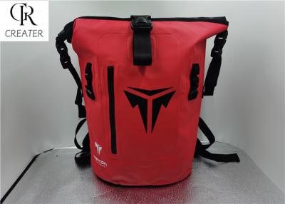 China Wasserdichter Dry Bag Rucksack 30L Rot Große isolierte Thermotasche zu verkaufen