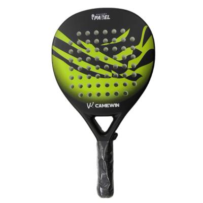 China Ronde padel tennis racket 50% koolstof 38 mm Sport accessoires op maat Te koop