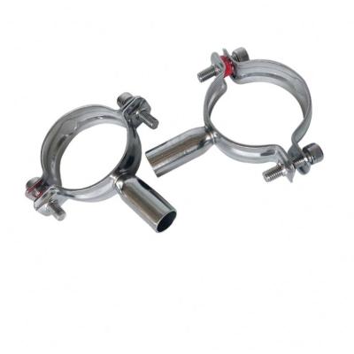 China Hot Selling Beer Grade 304 Stainless Steel Sanitary Pipe Hanger, Pipe Support, Pipe Support Clamp for sale