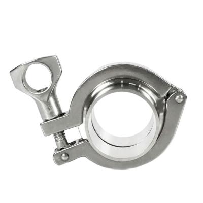 China Low Food Price Guaranteed Quality 304 Sanitary Stainless Steel 316 Tri Pipe Fitting Flange Ferrule for sale