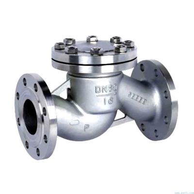 China RTS H41W-16P General Stainless Steel 304 Water Meter Check Valve Flanged DN40 Check Valve Lift Check Valve for sale