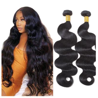 China Machine Drawn Raw Cambodian Mink Brazilian Virgin Brazilian Cuticle Single Wefts Aligned Hair Body Wave Bundles Hair Extensions Hair Vendors for sale