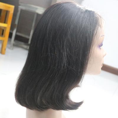 China Water Wave 150 Density Glueless Hd Short Full Lace Wig Transparent Bob Virgin Human Hair Wigs Bob Wigs Straight Pixie Cut 360 Lace Headband for sale