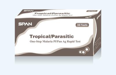 China Malaria Pf/Pan Ag Rapid Test Cassette for sale