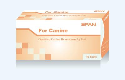 China CHW Ag - Canine Heartworm Ag Rapid Test for Animal Tests for sale