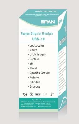 China Urine Reagent Strips URS-3,Protein/Glucose/Ph for sale