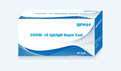 China Covid-19 IgG/IgM Rapid Test Cassette (WB/S/P) for sale