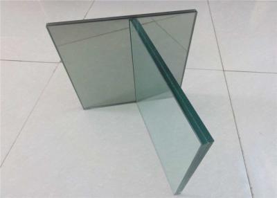 China Flat / Curve Shape Laminated Float Glass , Coloured Laminated Glass For Bus Station for sale