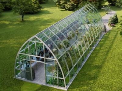 China Tempered Pattern 3.2mm  4mm Greenhouse Roof Cover  Glass for Vagetable Greenhouse Te koop