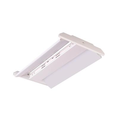 China Warehouse ETL DLC 100-277V Bluetooth Smart Mesh Control 0-10V Dimming 160lm/W 4FT 300W 240W LED Linear High Bay Lighting for sale