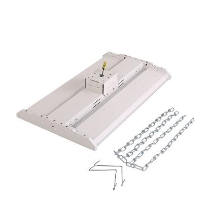 China Industrial Smart DLC Daylight Harvesting 0-10V Dimming 150W 2ft LED Linear High Bay Light With Occupancy Sensor for sale