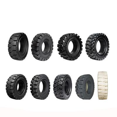 China Forklift  Truck Spare Parts Forklift Solid Tires  Suppliers 8x7-8.500-8.650-10.700-12.28x9-15.250-15.300 -15 en venta