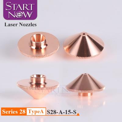 China Laser Equipment Parts Startnow S28-A HANS WSX Precitec Fiber Laser Cutting Machine Head OEM Laser Nozzles Hot Sale Single Layer Laser for sale