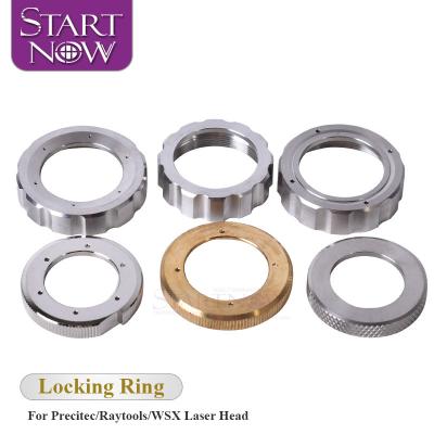 China Fiber Laser Head Startnow Laser Locking Ring Fasten Nut For Precitec Raytools BT240S BM109 BM111 WSX Fiber Laser Head Ceramic Laser Machine Parts for sale