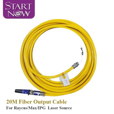 China Fiber Laser Machine Startnow Signal QBH Cable 20 Meters 50um For IPG Raycus MAX Laser Source 5M/10M FSI400 FSI600 D80 Fiber Laser Patch Cord for sale