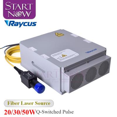 China YAG Laser Welding Machine Raycus 20W 30W 50W Pulse 1064nm Fiber Locating Q Switched Laser Source Output Protective Connector RFL-P20QE RFL-P30Q RFL-P50QUARTERBACK for sale