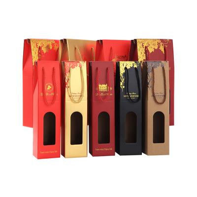 China High Quality Recyclable Corrugated Cardboard Printing Wine Gift Box Packaging for sale