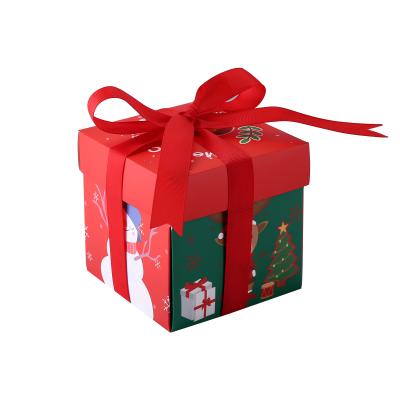 China Recyclable Custom Eco - Friendly Printing Candy Gift Boxes Top Quality Christmas Packaging Gift Boxes for sale