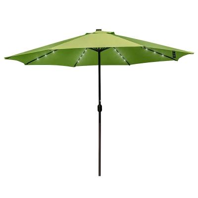 China Danlong 11FT Modern Outdoor Patio Wholesale Led Umbrella for sale