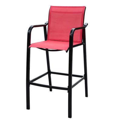 China Danlong Modern Counter Height Bar Stool All Weather Patio Furniture for sale